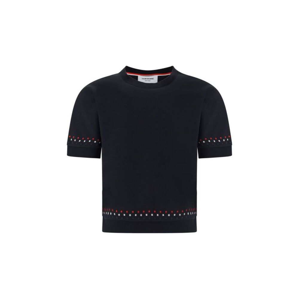 Thom Browne Women Snowflakes T-Shirt